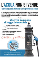 Raccolta firme acqua